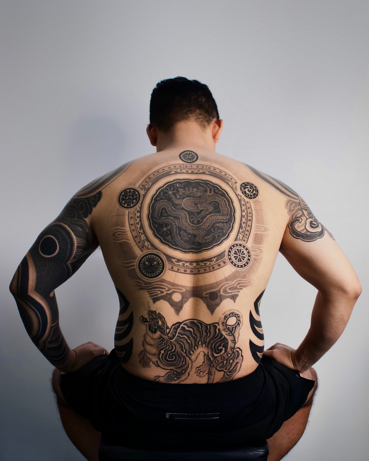 Black tattoo by Vezofit